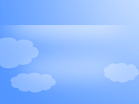 Blue Sky with Clouds Powerpoint Background