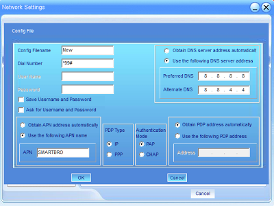 Make smartbro faster by editing dns settings