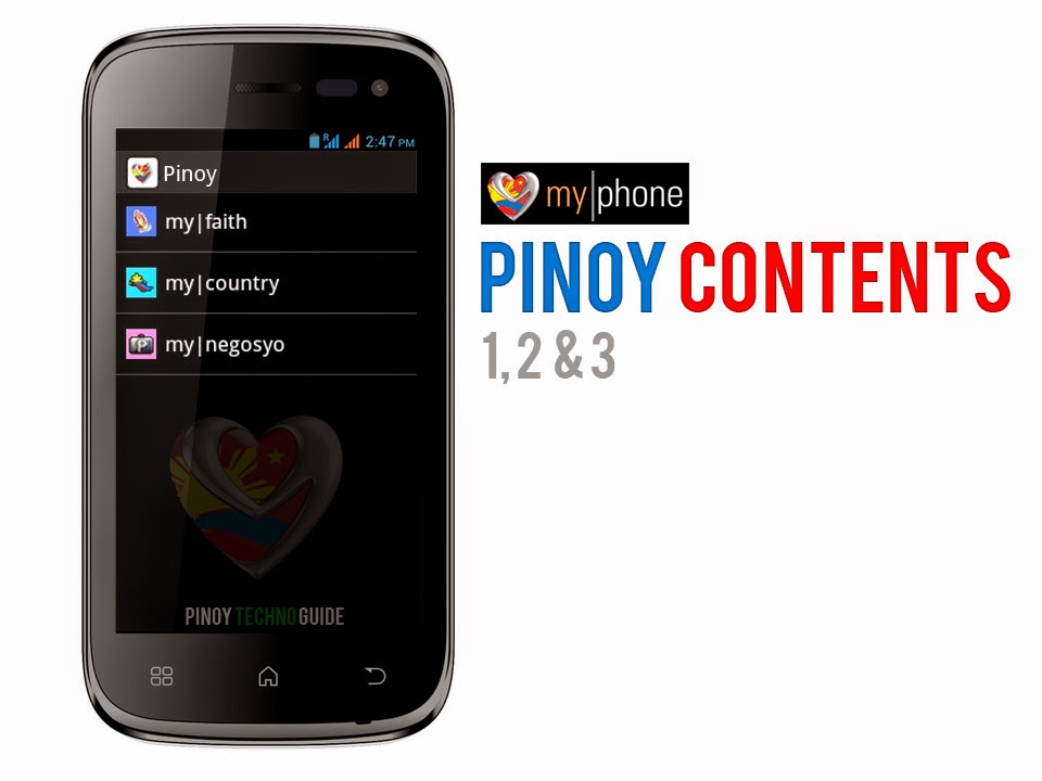 MyPhone Pinoy Contents Download and Setup