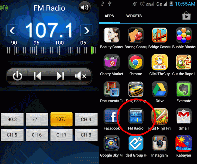 Cherry Mobile Flare Update FM Radio