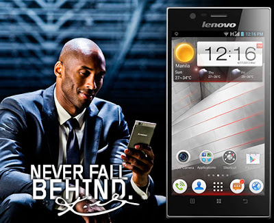 Lenovo K900 with Kobe Bryant