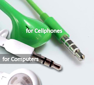 Cellphone Earphones vs Computer Earphones