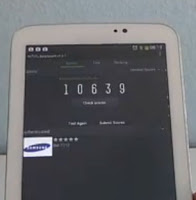 Samsung Galaxy Tab 3 7.0 Antutu Benchmark Score