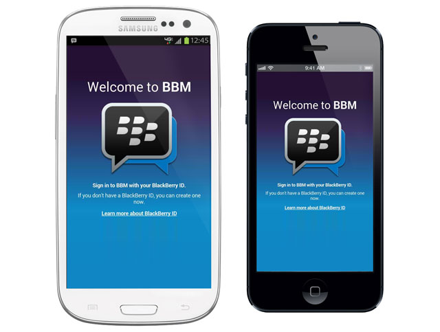 Blackberry Messenger (BBM) for Android and iPhone