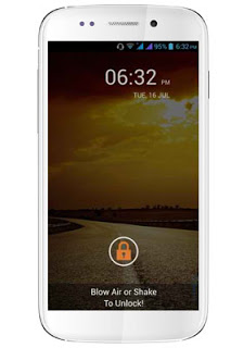 New MyPhone Blow Air to Unlock