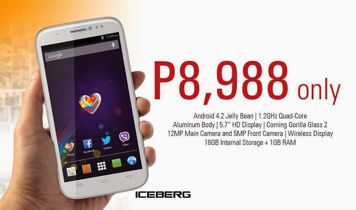 MyPhone Iceberg HUGE Sale - Get it for Php8,988!