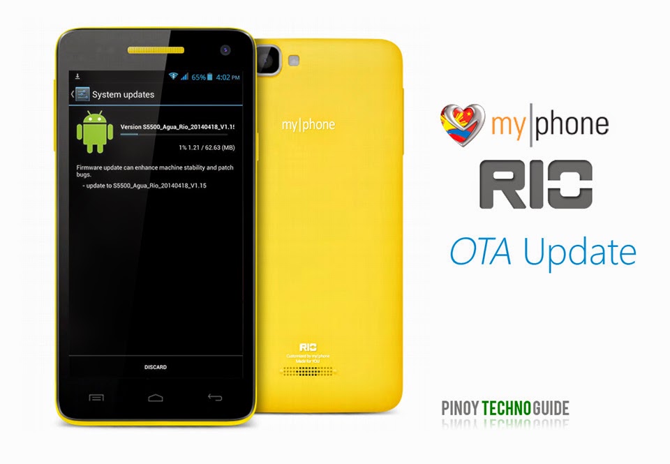 MyPhone RIO OTA Update