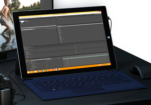 Microsoft Surface Pro 3 Adobe Creative Suite