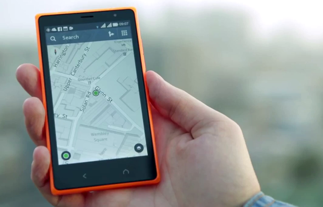 Nokia X2 Here Maps