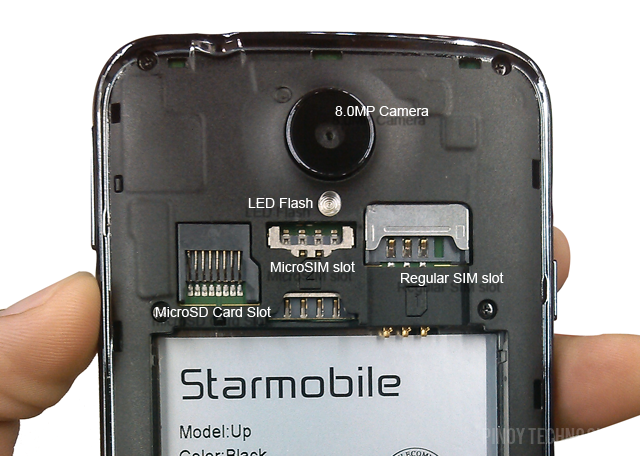 Starmobile Up Back Parts