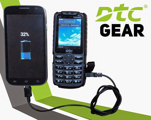 DTC Gear Powerbank Function