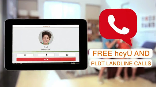 PLDT heyÜ App call PLDT landline