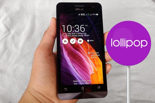 Asus Zenfone Android 5.0 Lollipop