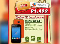 Cherry Mobile Ace with Firefox OS