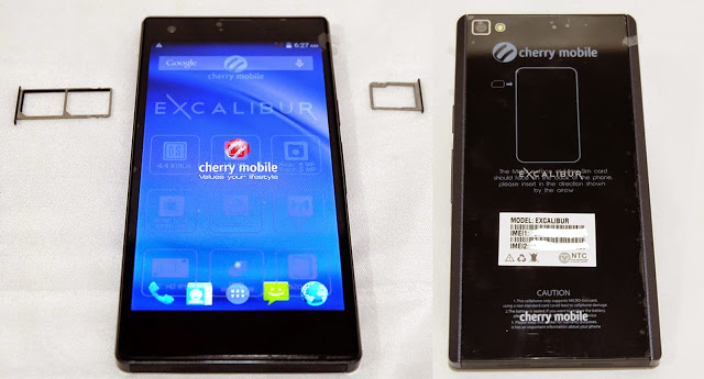 Cherry Mobile Excalibur Front and Back Gorilla Glass SIM Tray
