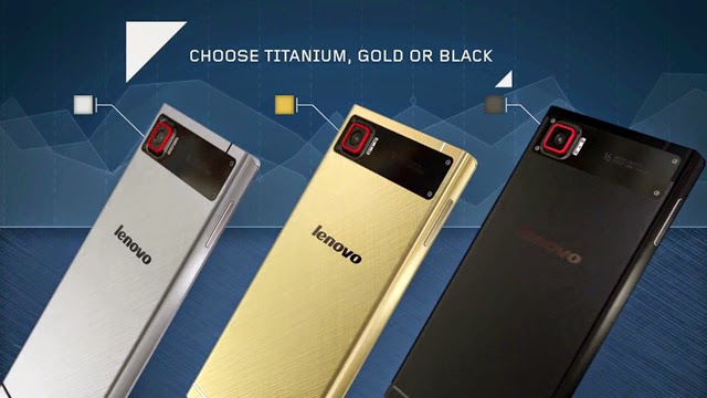 Lenovo Vibe Z2 Pro in gold, titanium and black