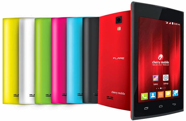 Cherry Mobile Flare Lite available colors