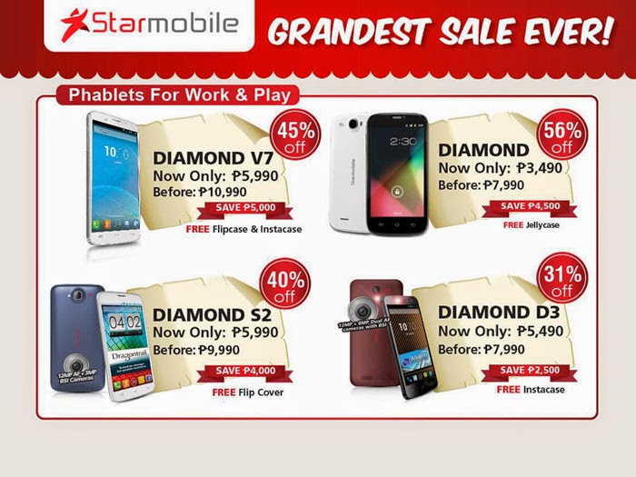 Huge Sale for Starmobile Smartphones and Tablets