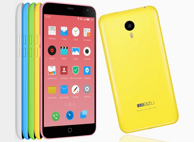 Meizu M1 Note colors