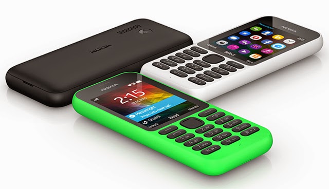 Nokia 215 color options