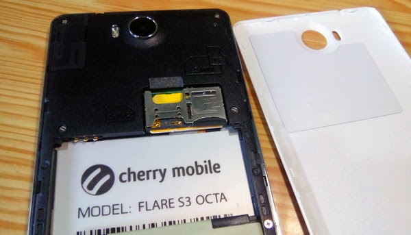 Cherry Mobile Flare S3 Octa SIM slot
