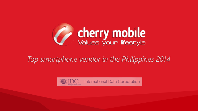 Cherry Mobile is the Top Smartphone Vendor in the Philippines for 2014
