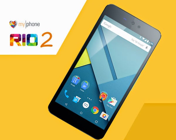 MyPhone Rio 2 with Lollipop OS