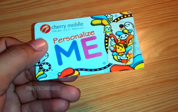 Cherry Mobile Me Vibe Personalize Me card