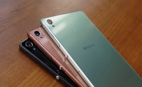 Sony Xperia Z4 color options