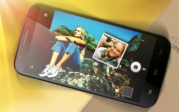 Alcatel Flash Plus front camera picture in picture