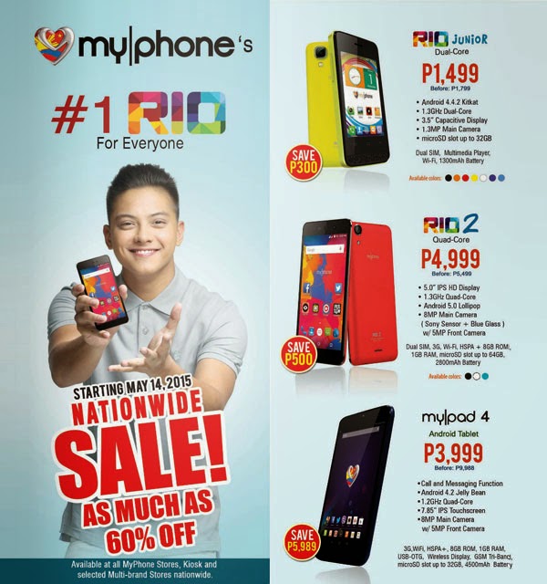 MyPhone Nationwide Sale Price List