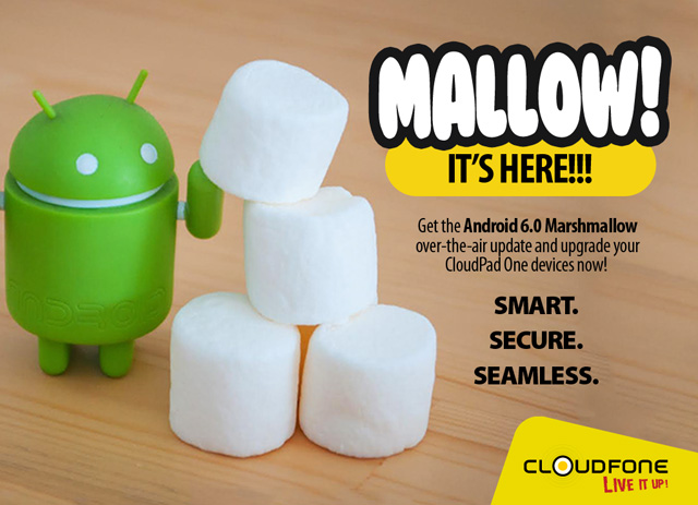 CloudFone Releases Android Marshmallow Update for CloudPad One Tablets