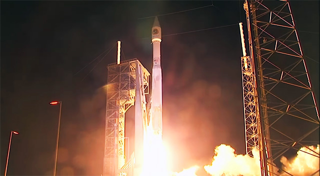 Cygnus launch with Diwata-1 Microsatellite of the Philippines