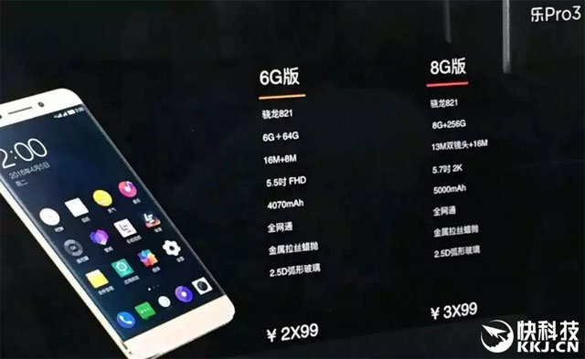 LeEco Pro 3