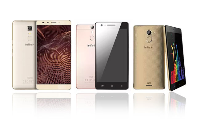 Infinix Note 3 Pro, Hot S and Hot 4