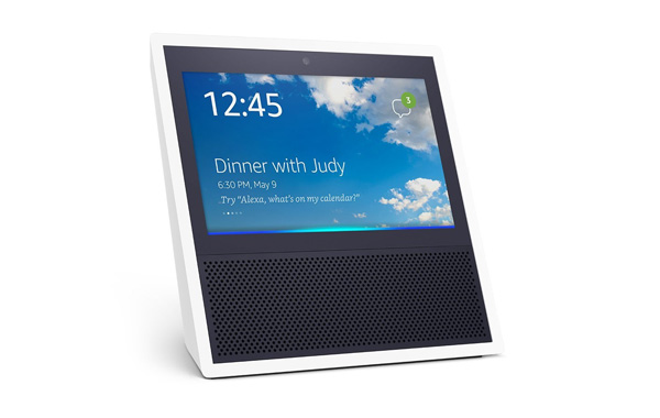 The Amazon Echo Show comes in either white or black.
