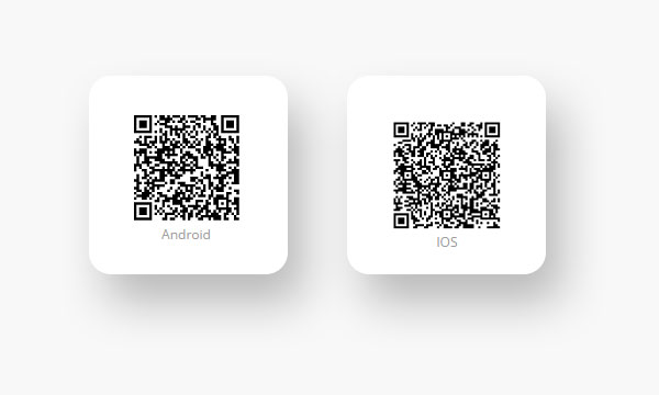 Use these QR codes to download the official Goods.PH mobile apps.