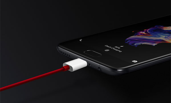 Dash Charging of the OnePlus 5.