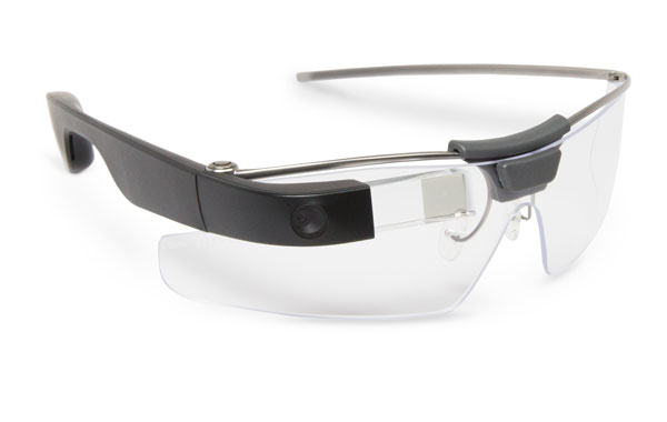 Up close with the Google Glass Enterprise Edition.