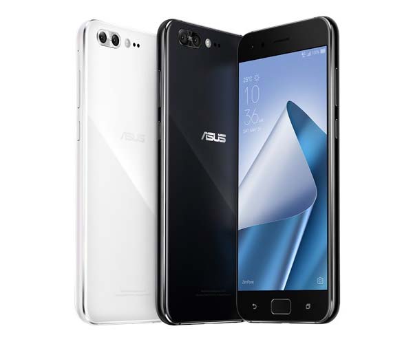 The ASUS Zenfone 4 Pro comes in just two colors - white and black.