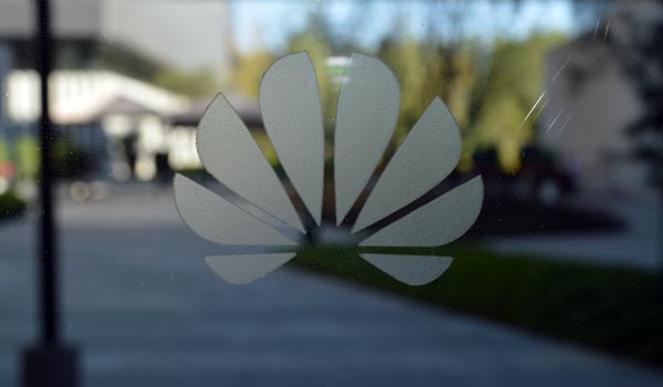 Huawei logo.