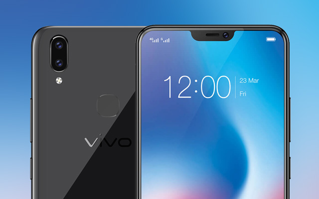 Behold the screen cutout of the Vivo V9.