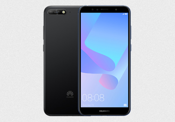 The Huawei Y6 2018 is available in black and blue color options.