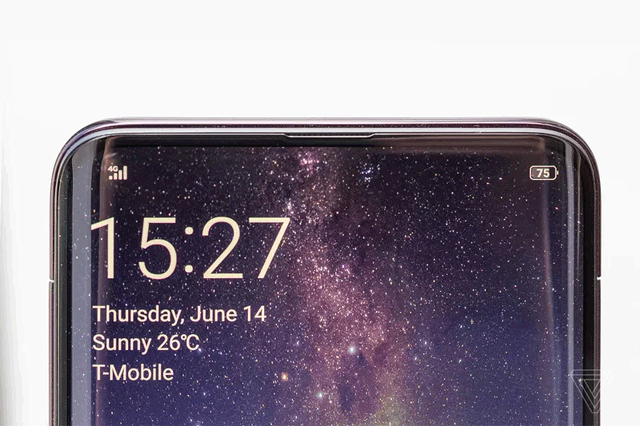 Pop-up mechanism of the OPPO Find X.