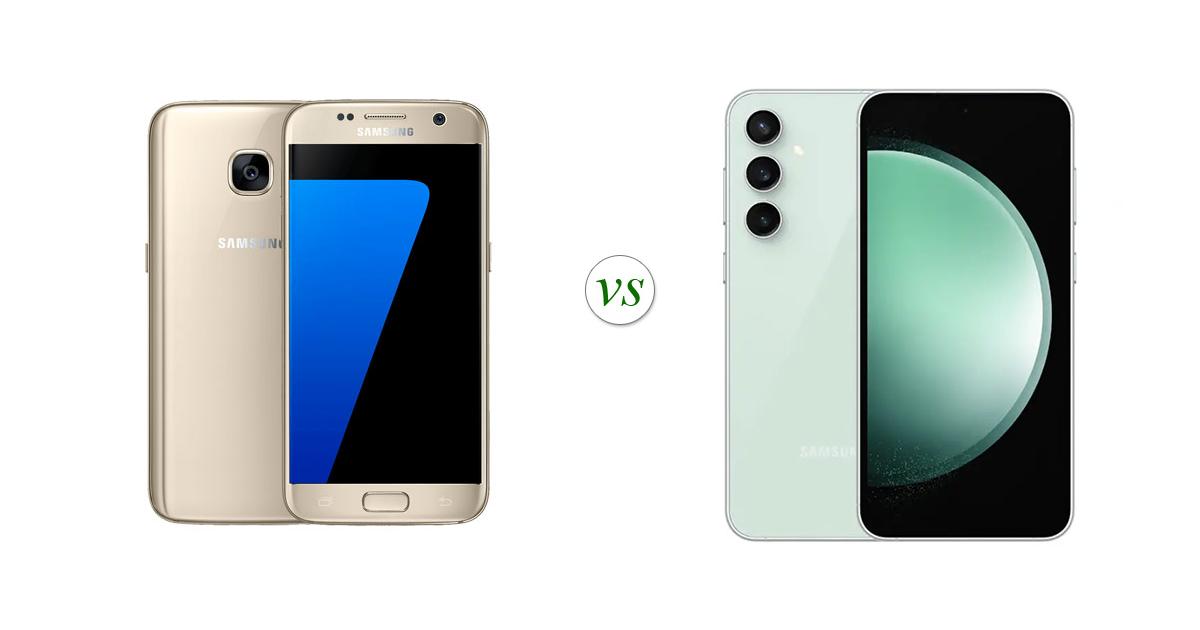 Samsung Galaxy S7 vs Samsung Galaxy S23 FE Side by Side Specs Comparison
