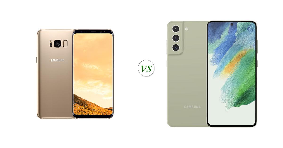 Samsung Galaxy S8+ vs Samsung Galaxy S21 FE 5G Side by Side Specs