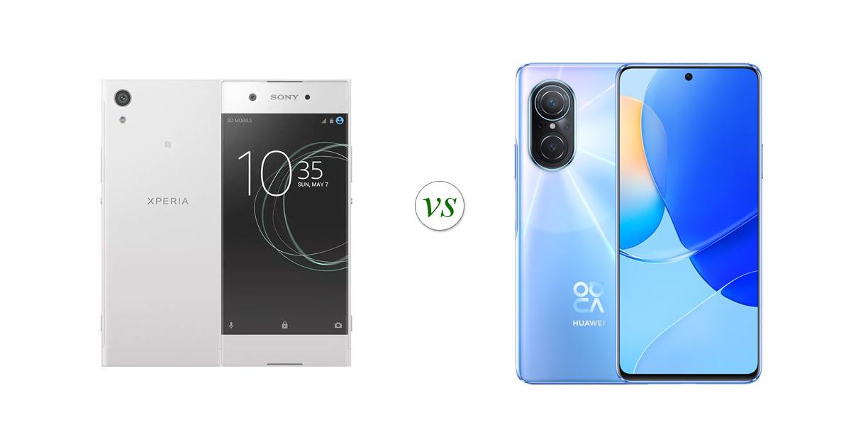 Sony Xperia XA1 vs Huawei nova 9 SE: Side by Side Specs Comparison