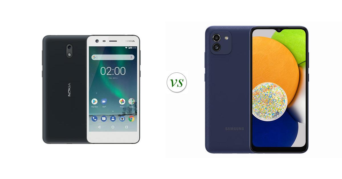nokia c31 vs samsung a03