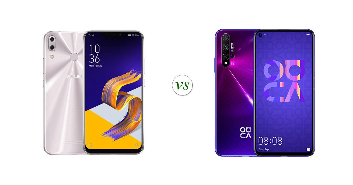 Asus Zenfone 5 Vs Huawei Nova 5t Side By Side Specs Comparison