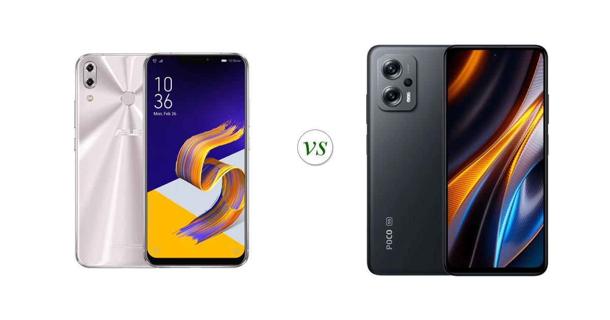 Asus zenfone 5 vs poco x4 gt side by side specs comparison